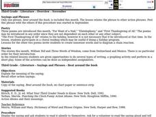 Literature Lesson Plan Literature Lesson Plan
