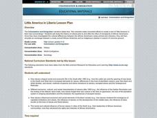 Little America in Liberia Lesson Plan Little America in Liberia Lesson Plan