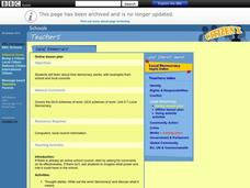 Local Democracy Lesson Plan Local Democracy Lesson Plan