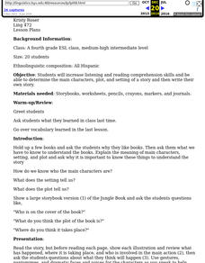 Language Practice Lesson Plan Language Practice Lesson Plan
