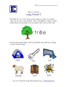 Long Vowel E Worksheet Long Vowel E Worksheet