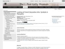 Looking at French Decorative Arts: Symbols in Marquetry Lesson Plan Looking at French Decorative Arts: Symbols in Marquetry Lesson Plan