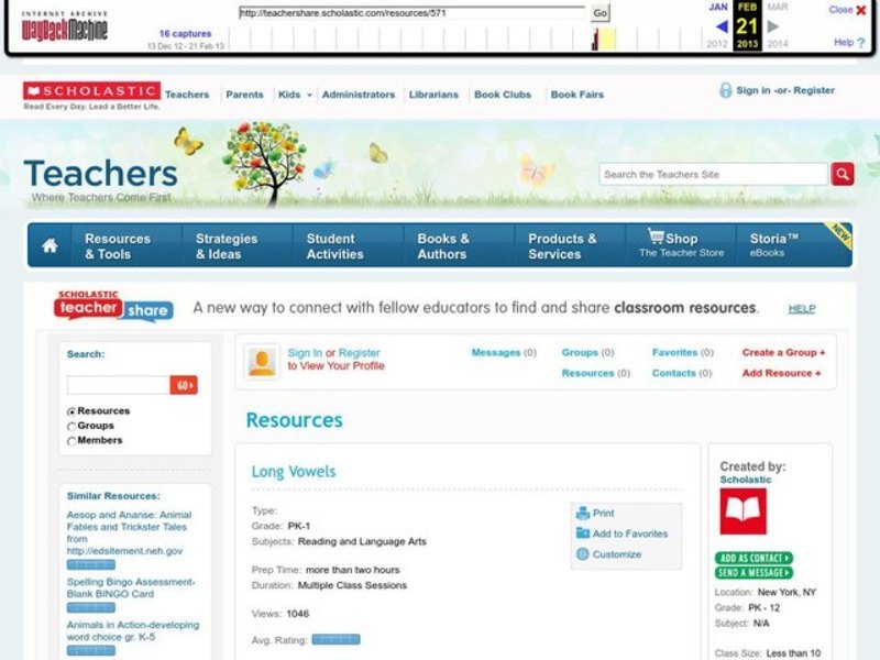 Long Vowels Lesson Plan Long Vowels Lesson Plan