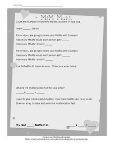 M & M Math Lesson Plan M & M Math Lesson Plan