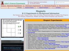 Magnets Lesson Plan Magnets Lesson Plan