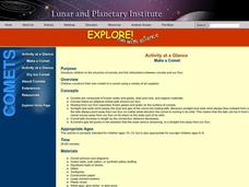 Make a Comet Lesson Plan Make a Comet Lesson Plan