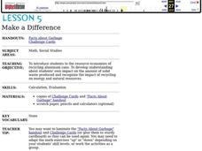 Make a Difference Lesson Plan Make a Difference Lesson Plan