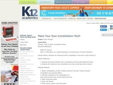 Make Your Own Constellation Myth Lesson Plan Make Your Own Constellation Myth Lesson Plan