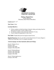 Making a Magical Story Lesson Plan Making a Magical Story Lesson Plan