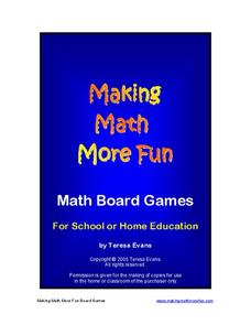 Making Math More Fun Activity Making Math More Fun Activity
