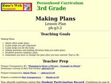 Making Plans Lesson Plan Making Plans Lesson Plan