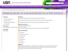 Making Sense of a Round World on a Flat Surface Lesson Plan Making Sense of a Round World on a Flat Surface Lesson Plan