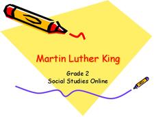 Martin Luther King PPT Martin Luther King PPT