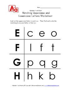 Matching Uppercase and Lowercase Letters Worksheet Worksheet Matching Uppercase and Lowercase Letters Worksheet Worksheet