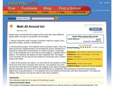 Math All Around Us! Lesson Plan Math All Around Us! Lesson Plan