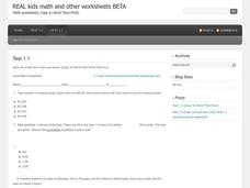 Math Word Problems Worksheet Math Word Problems Worksheet