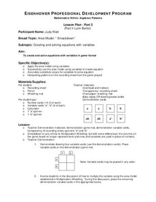 Mathematics Within: Algebraic Patterns Lesson Plan Mathematics Within: Algebraic Patterns Lesson Plan