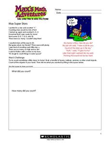 Max's Math Adventures Worksheet Max's Math Adventures Worksheet