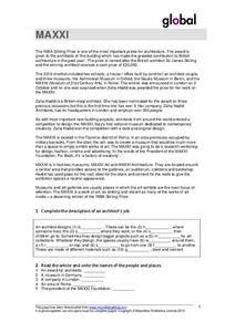 MAXXI Lesson Plan MAXXI Lesson Plan