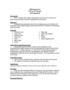Measurement Lesson Plan Measurement Lesson Plan