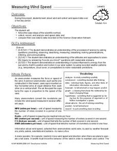 Measuring Wind Speed Lesson Plan Measuring Wind Speed Lesson Plan