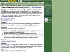 Migration and Settlement Lesson Plan Migration and Settlement Lesson Plan
