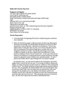 Moldy Jell-O Lesson Plan Moldy Jell-O Lesson Plan
