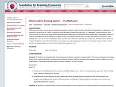 Money and Banking Lesson Plan Money and Banking Lesson Plan