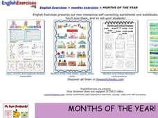 Months of the Year Interactive Months of the Year Interactive