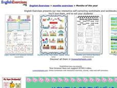 Months of the Year Interactive Months of the Year Interactive