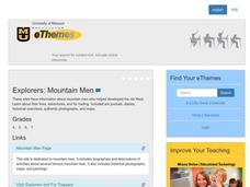 Mountain Men Lesson Plan Mountain Men Lesson Plan