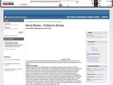 Movie Books- Children's Stories Lesson Plan Movie Books- Children's Stories Lesson Plan
