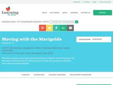 Moving with the Marigolds Lesson Plan Moving with the Marigolds Lesson Plan