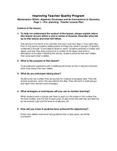 Multiplication Lesson Plan Multiplication Lesson Plan
