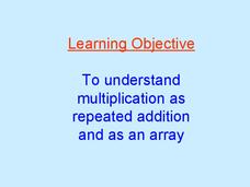 Multiplication as Repeated Addition PPT Multiplication as Repeated Addition PPT