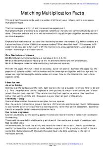Multiplication Flashcards Worksheet Multiplication Flashcards Worksheet
