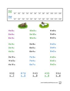 Multiplication Math Problems Lesson Plan Multiplication Math Problems Lesson Plan