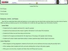 Matter Lesson Plan Matter Lesson Plan