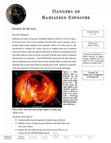Dangers of Radiation Exposure Lesson Plan Dangers of Radiation Exposure Lesson Plan