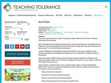 Act it Out Lesson Plan Act it Out Lesson Plan