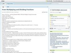 Multiplying Fractions Lesson Plan Multiplying Fractions Lesson Plan