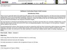 Music Lesson Plan Music Lesson Plan