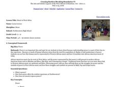 Music in West Africa Lesson Plan Music in West Africa Lesson Plan