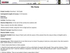 My Farm Lesson Plan My Farm Lesson Plan