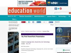 My First PowerPoint Presentation Lesson Plan My First PowerPoint Presentation Lesson Plan