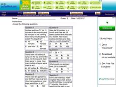 My Test Book: Addition and Subtraction Interactive My Test Book: Addition and Subtraction Interactive