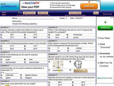 My Test Book: Measurement Worksheet My Test Book: Measurement Worksheet