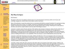 My Place In Space Lesson Plan My Place In Space Lesson Plan