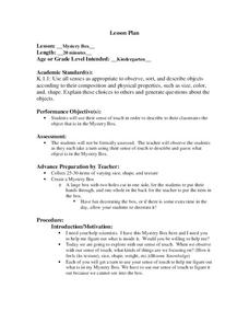 Mystery Box Lesson Plan Mystery Box Lesson Plan