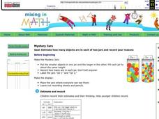 Mystery Jars Lesson Plan Mystery Jars Lesson Plan